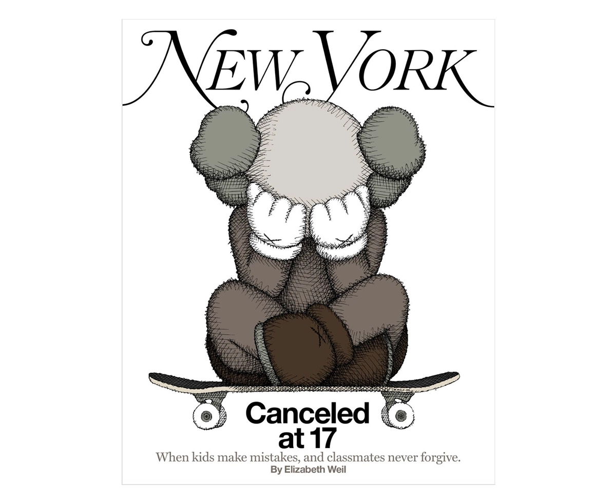 KAWS Drawing Graces the Cover of New YorkMagazine