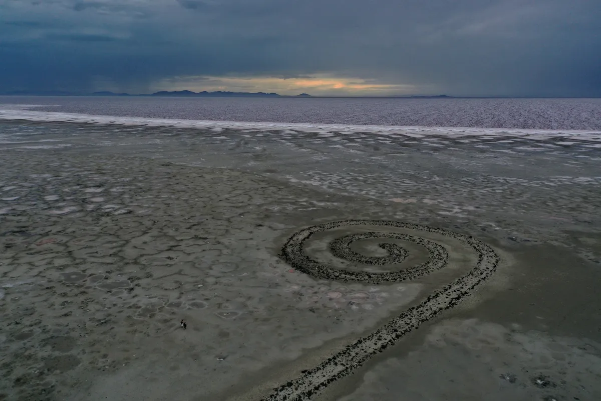 Robert Smithson’s ‘Spiral Jetty’ Added to National Register of Historic Places